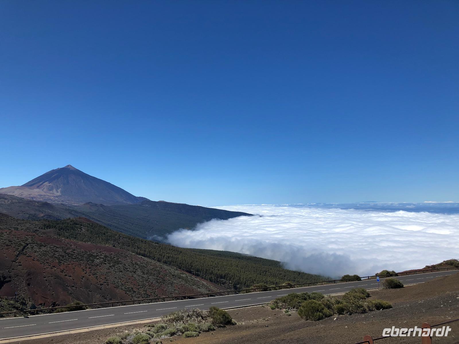 Teide NP über den Wolken