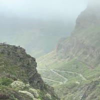 Blick von oberen Rand der Steilküsten