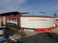 Blick vom Hotel Zimmer in Sevilla