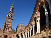 Spaziergang durch den Plaza España in Sevilla (13)