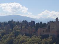 Blick auf die Alhambra von San Nicolas Viertel (5)