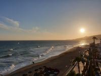 Abschied von der Reise auf der Terrasse von Hotel in Nerja (1)