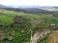 Ronda, Blick auf die Berge 