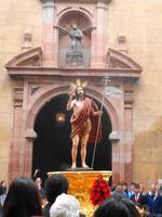 Antequera, Ostersonntagsprozession, Kirche San Juan de Dios