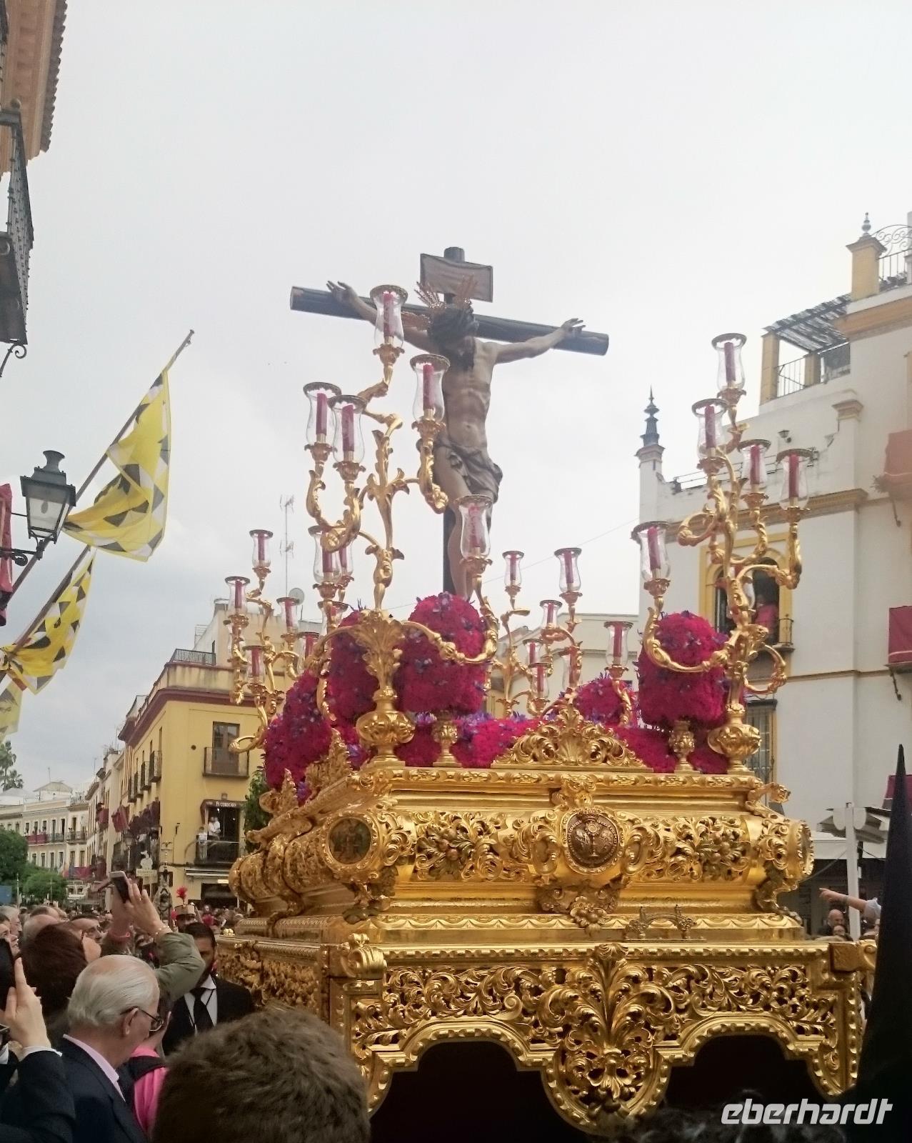 Sevilla, Prozession der Bruderschaft San Bernardo 