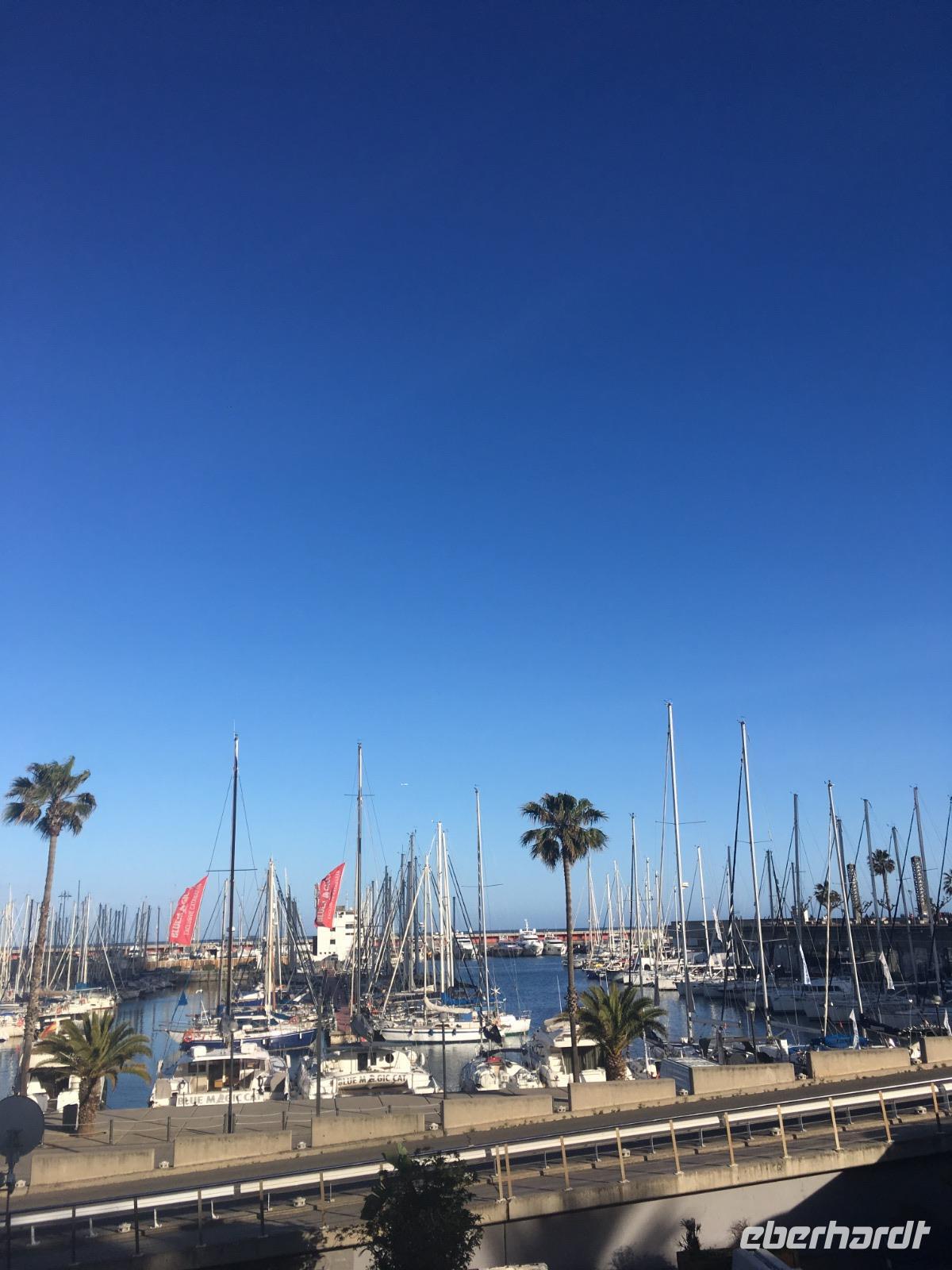 Am Hafen von Barcelona