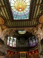 Glaskunst im Palau de la Mu´sica