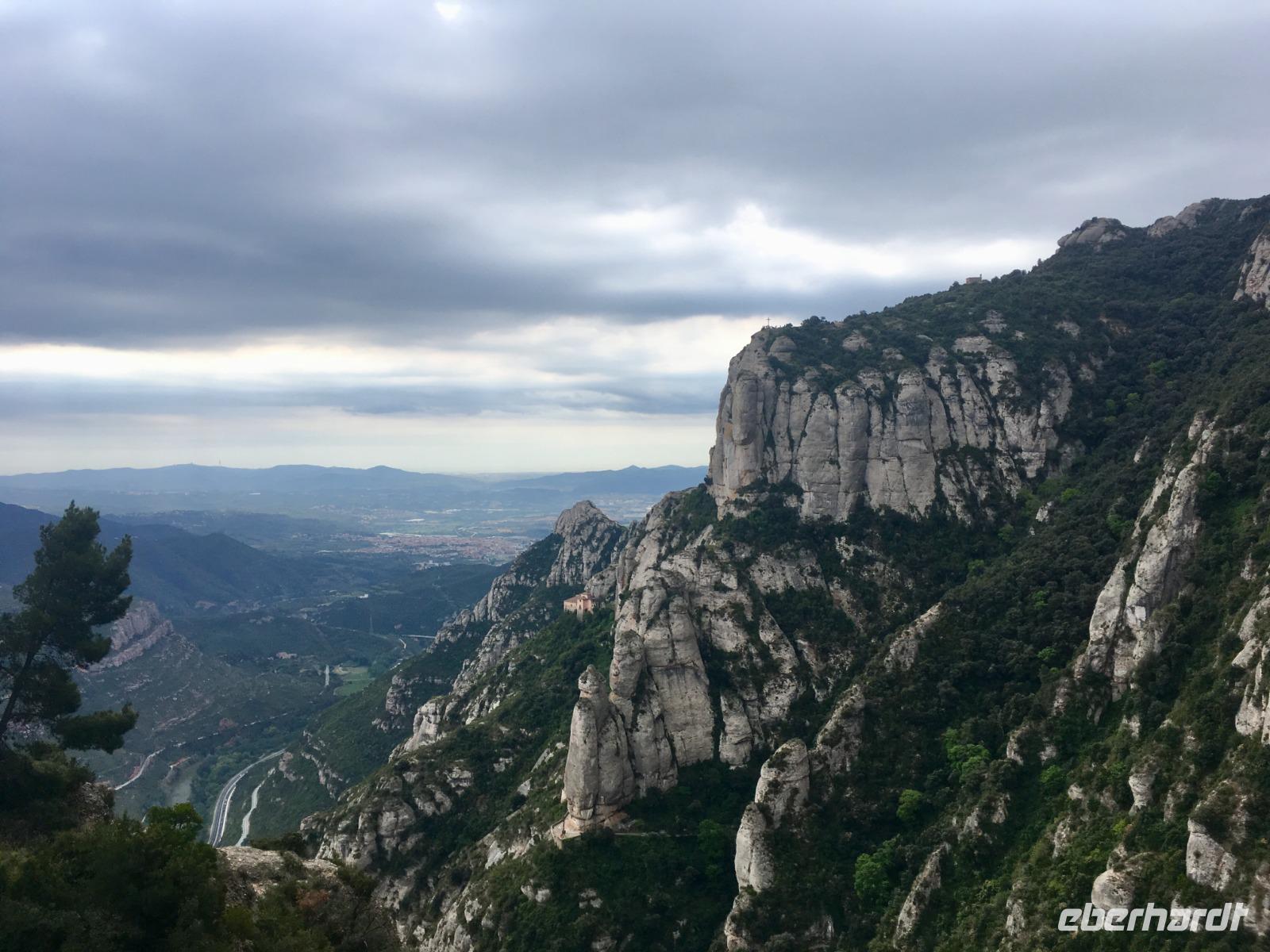 Das Sandsteingebirge Montserrat