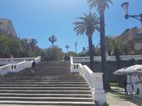 Treppe vom Hafen zur Altstadt