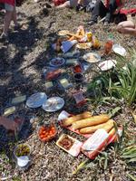 Unser gemeinsames typisch spanisches Picknick, einfach lecker !