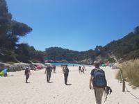 Cala Mitjana , endlich baden !
