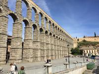 das Aquädukt von Segovia