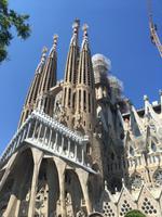 Ru¨ckansicht Sagrada Familia
