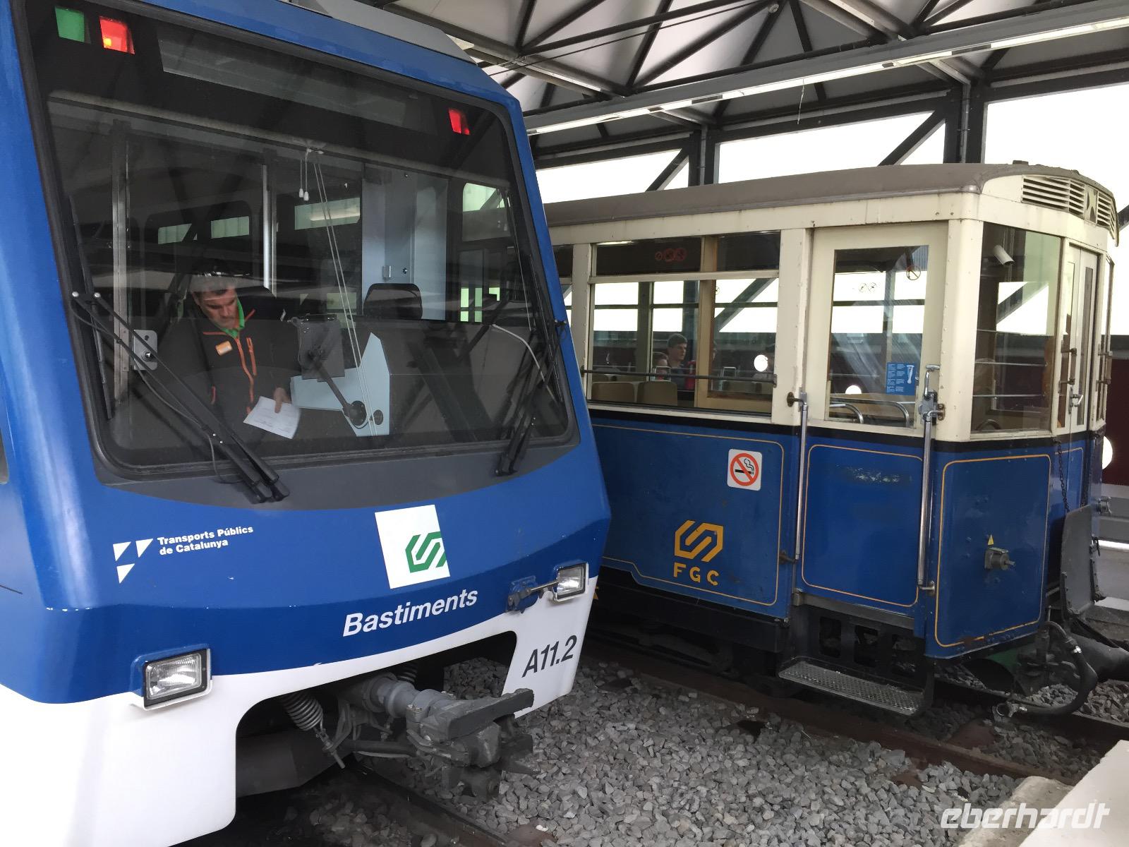 Alt neben Neu - die Cremalleras vom Val de Nuria