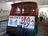 Hoch auf dem Monte Igueldo mit dem Bergbahn in San Sebastian (1)