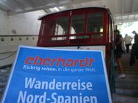 Hoch auf dem Monte Igueldo mit dem Bergbahn in San Sebastian (2)