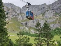 Seilbahn in Fuente De bei Potes in Kantabrien (3)