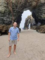 Kathedralen-Strand in Ribadeo in Asturien