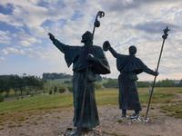 Wanderung auf dem Jakobsweg von Monte do Gozo bis Santiago de Compostela mit Stadtbesichtigung (5)