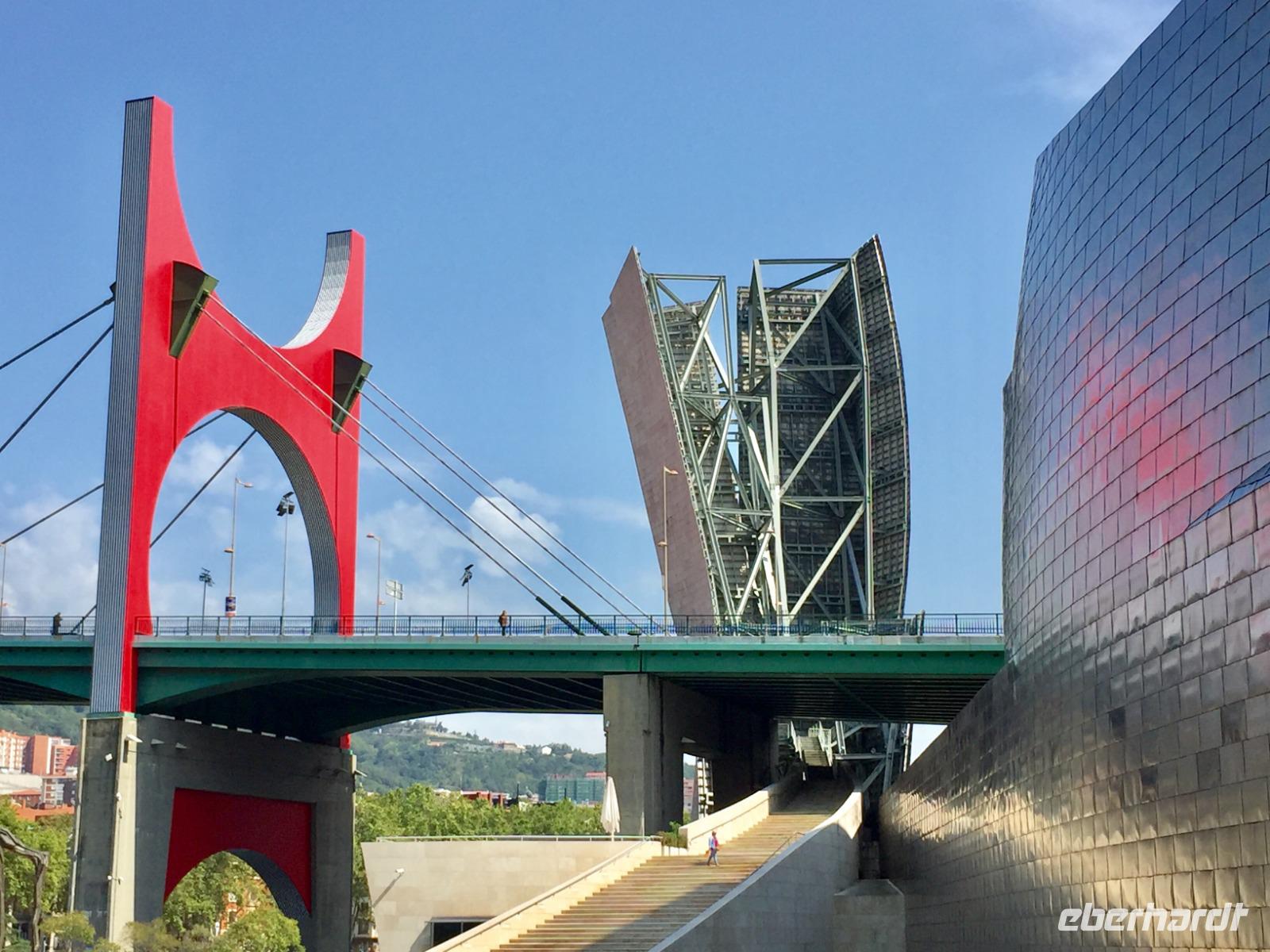 am Guggenheim Museum, Bilbao 