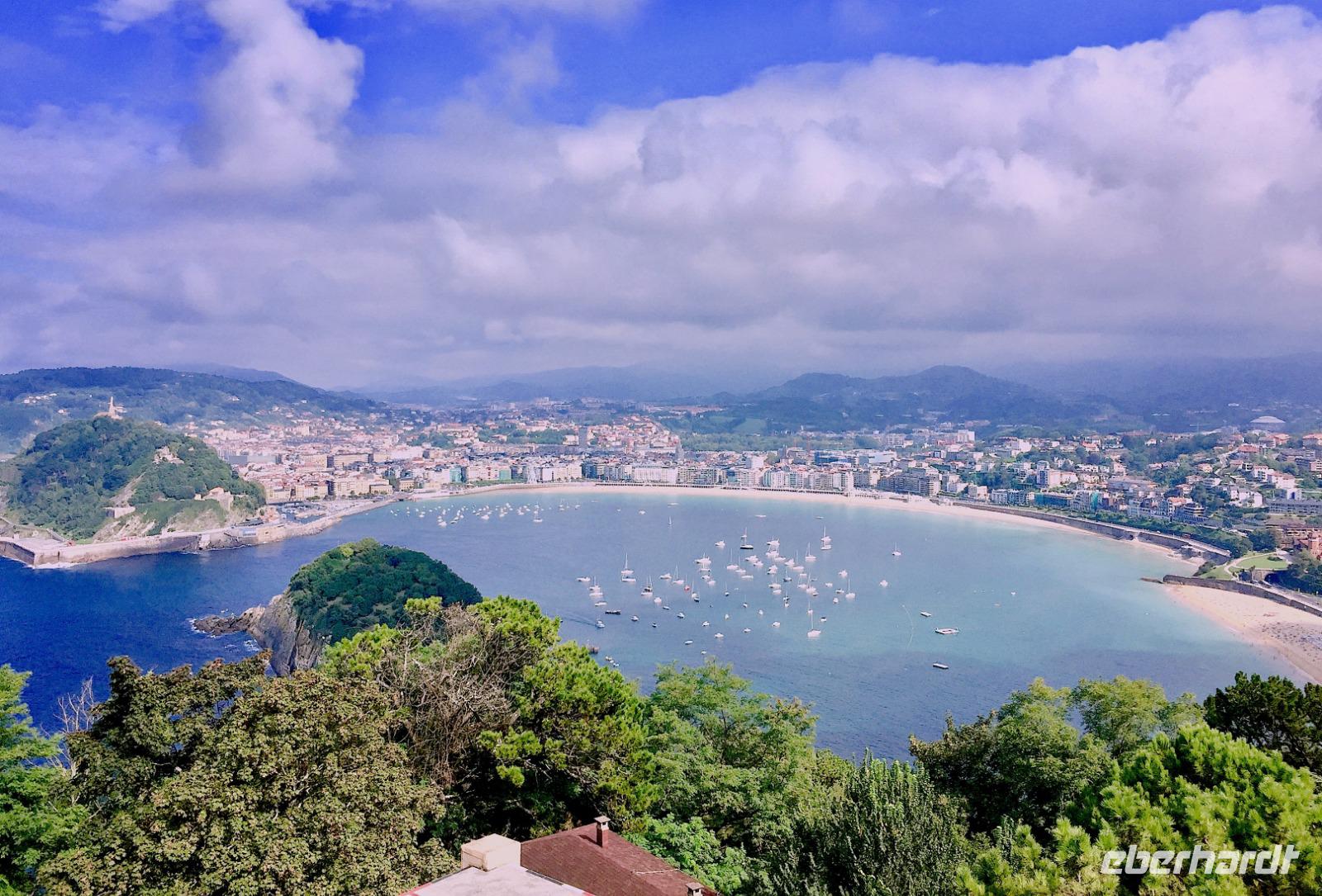 San Sebastian, Panorama vom Monte Igeldo