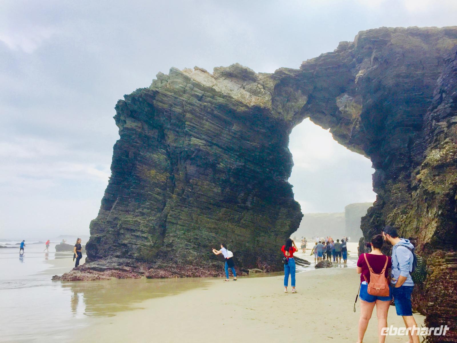 Kathedralenstrand bei Ribadeo, Galizien