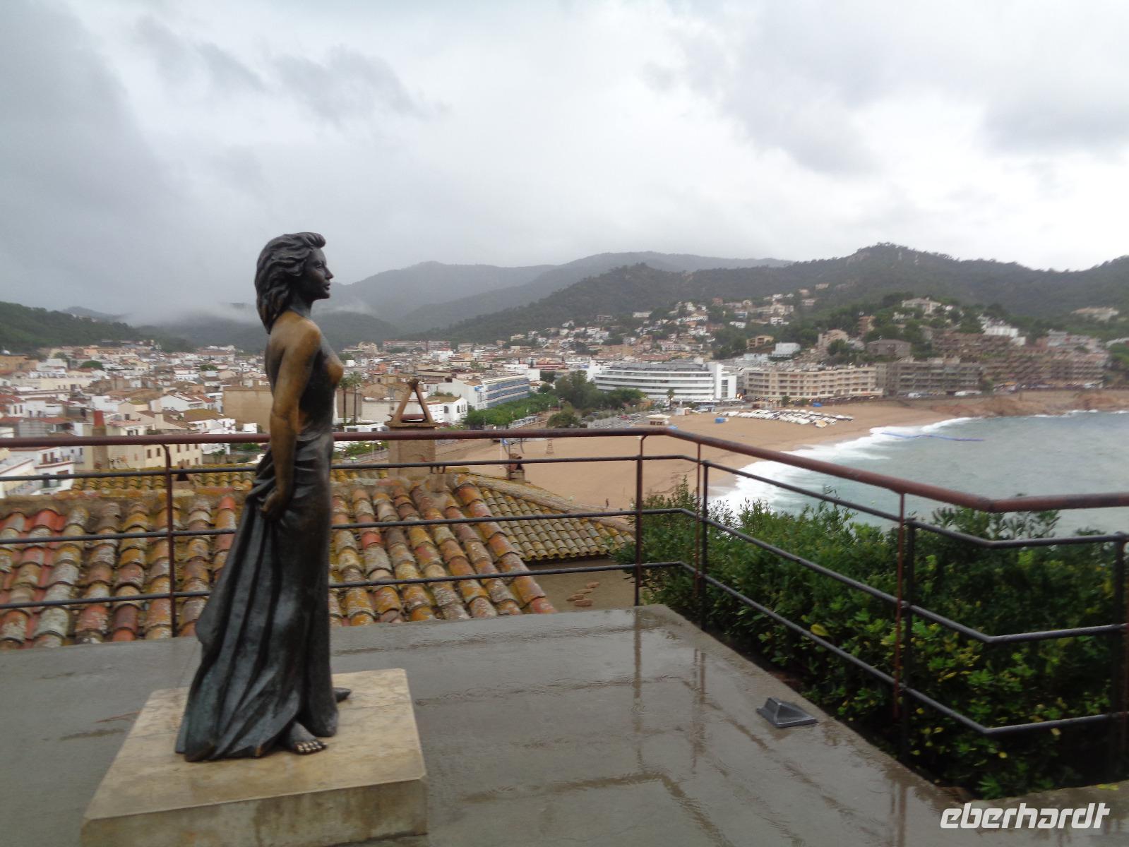 Tossa de Mar, Bronzestatue von Ava Gardner