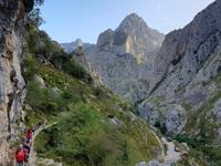 Wanderung auf der Ruta del Cares oder Cares Schlucht im Nationalpark Picos de Europa (18)