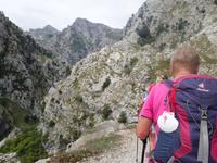 Wanderung auf der Ruta del Cares oder Cares Schlucht im Nationalpark Picos de Europa (53)