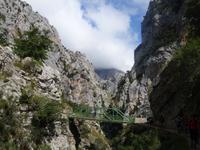 Wanderung auf der Ruta del Cares oder Cares Schlucht im Nationalpark Picos de Europa (68)