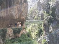 Wanderung auf der Ruta del Cares oder Cares Schlucht im Nationalpark Picos de Europa (71)