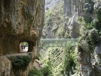 Wanderung auf der Ruta del Cares oder Cares Schlucht im Nationalpark Picos de Europa (74)