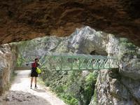 Wanderung auf der Ruta del Cares oder Cares Schlucht im Nationalpark Picos de Europa (76)