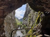 Wanderung auf der Ruta del Cares oder Cares Schlucht im Nationalpark Picos de Europa (78)