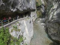 Wanderung auf der Ruta del Cares oder Cares Schlucht im Nationalpark Picos de Europa (85)