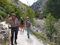 Wanderung auf der Ruta del Cares oder Cares Schlucht im Nationalpark Picos de Europa (86)