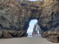 Kathedralen Strand in Ribadeo in Galizien (14)