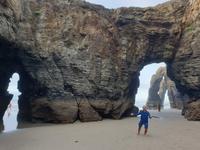 Kathedralen Strand in Ribadeo in Galizien (15)