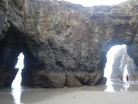 Kathedralen Strand in Ribadeo in Galizien (22)