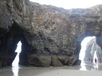 Kathedralen Strand in Ribadeo in Galizien (23)