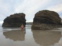 Kathedralen Strand in Ribadeo in Galizien (29)