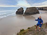 Kathedralen Strand in Ribadeo in Galizien (3)