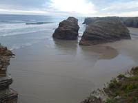 Kathedralen Strand in Ribadeo in Galizien (5)