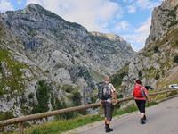 Wanderung auf der Ruta del Cares oder Cares Schlucht im Nationalpark Picos de Europa (4)