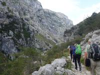 Wanderung auf der Ruta del Cares oder Cares Schlucht im Nationalpark Picos de Europa (12)