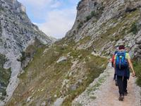 Wanderung auf der Ruta del Cares oder Cares Schlucht im Nationalpark Picos de Europa (16)