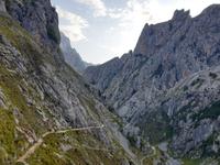 Wanderung auf der Ruta del Cares oder Cares Schlucht im Nationalpark Picos de Europa (18)
