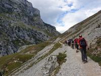Wanderung auf der Ruta del Cares oder Cares Schlucht im Nationalpark Picos de Europa (20)