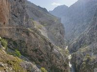 Wanderung auf der Ruta del Cares oder Cares Schlucht im Nationalpark Picos de Europa (37)