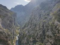 Wanderung auf der Ruta del Cares oder Cares Schlucht im Nationalpark Picos de Europa (39)